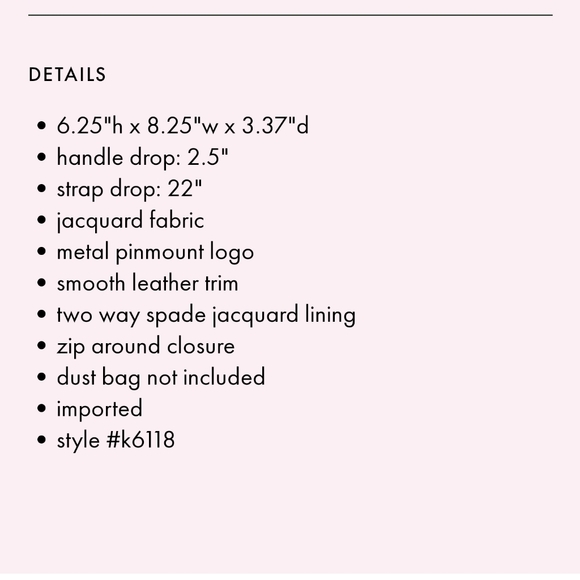 Kate Spade traveler trunk crossbody bag - Picture 4 of 4